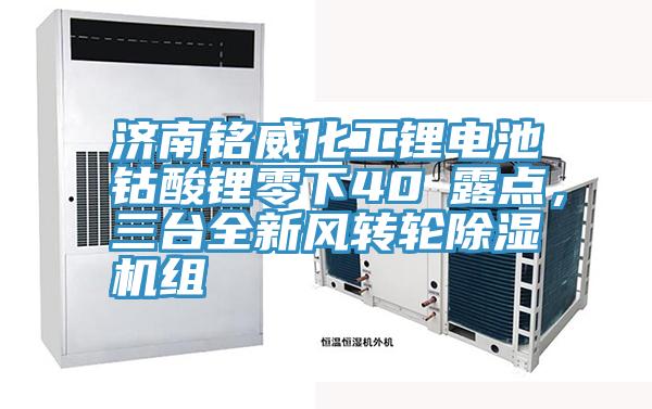 濟南銘威化工鋰電池鈷酸鋰零下40℃露點，三台全新風轉輪深夜福利视频网站組