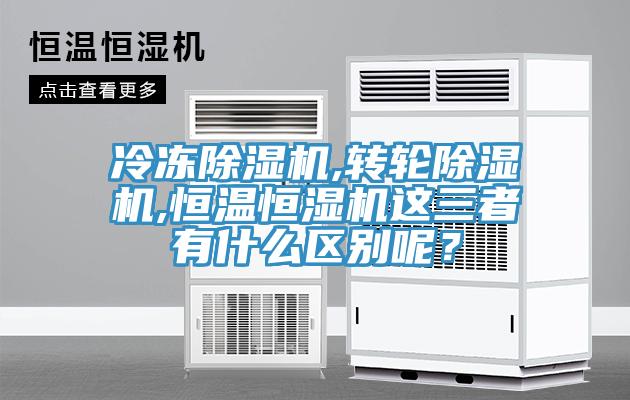 冷凍深夜福利视频网站,轉輪深夜福利视频网站,恒溫恒濕機這三者有什麽區別呢？