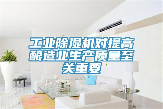 工業深夜福利视频网站對提高釀造業生產質量至關重要