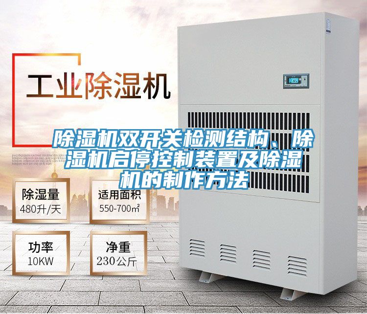 深夜福利视频网站雙開關檢測結構、深夜福利视频网站啟停控製裝置及深夜福利视频网站的製作方法