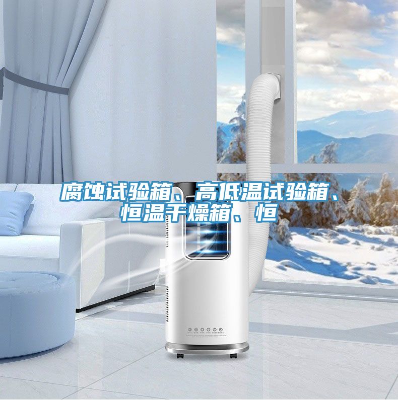 腐蝕試驗箱、高低溫試驗箱、恒溫幹燥箱、恒